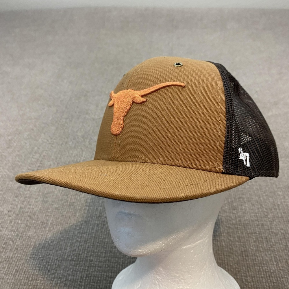 Texas Longhorns Hat Cap Snap Back Mens One Size Brown NCAA Football Carhartt '47